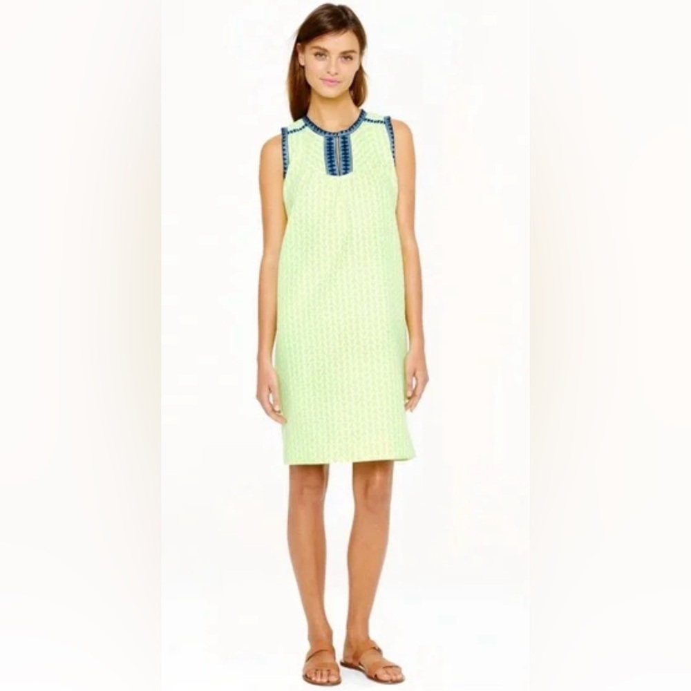 J.Crew Womens sheath dress sizes 2 textured casual travel resort